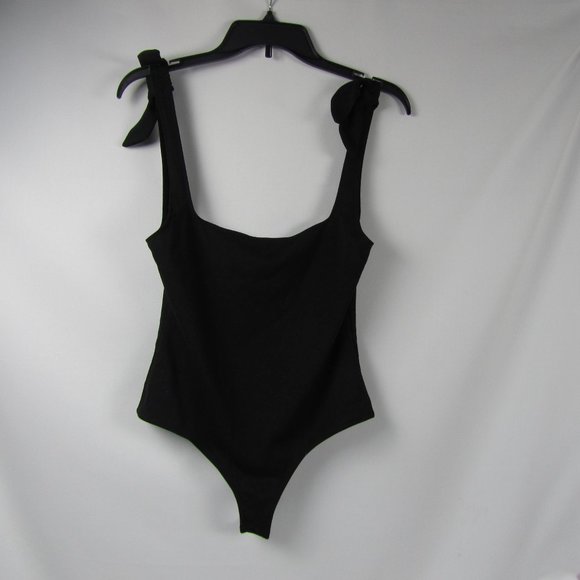 Free People Tops - Free People Black Bodysuit Size Medium FP-1710142